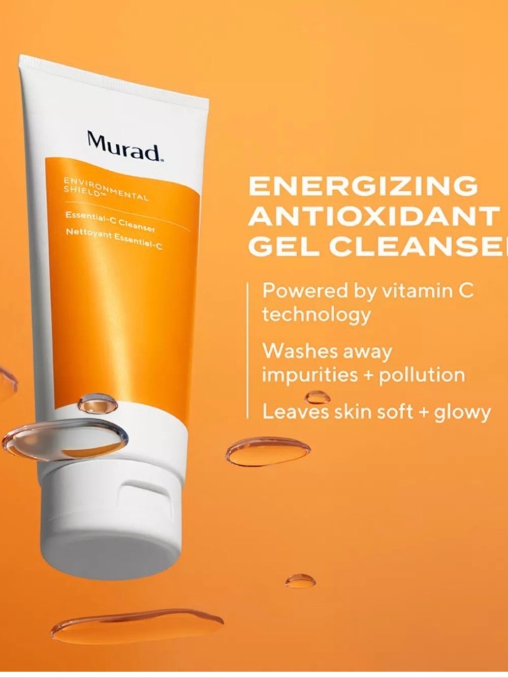 Murad Essential-C Foaming Gel Cleanser | Full Size | NWOB - Picture 3 of 4